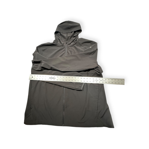 DSG 's Outdoor Black Polyester Jacket Full Zip Water-Resistant‎ Hooded Size XXL - Picture 5 of 9